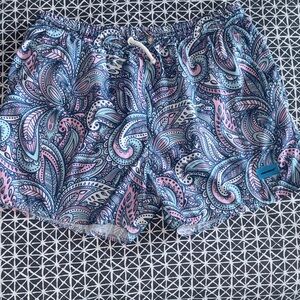 Paisley Print Men's Swim Shorts
